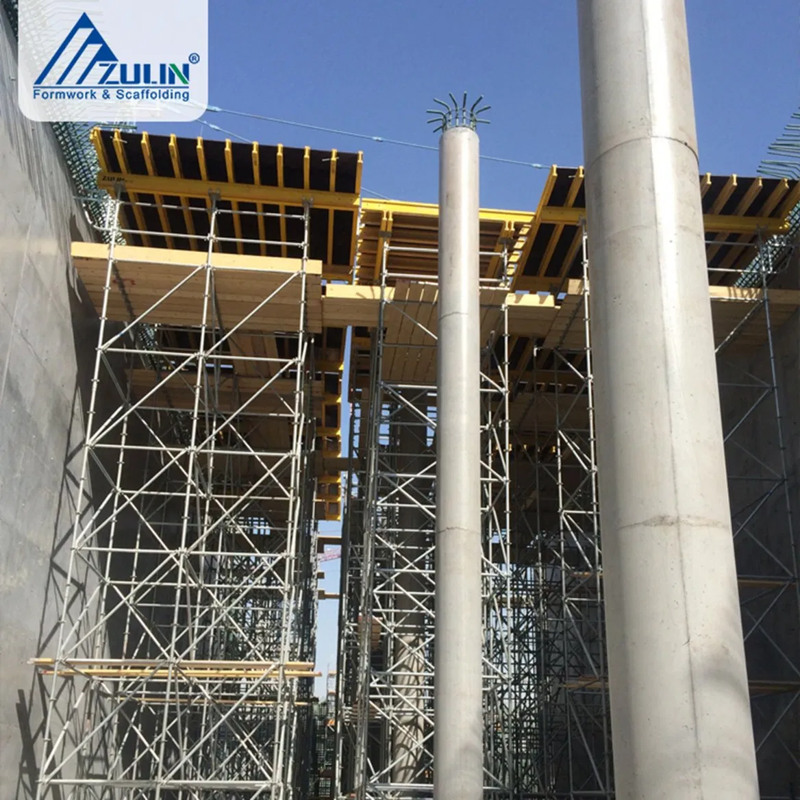 Hot Zulin Steel Ringlock Scaffold Scaffolding System Rl 60, 48