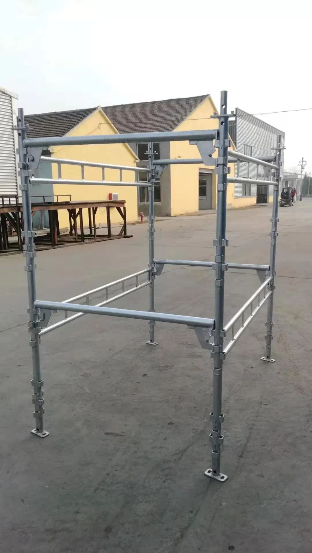 Double Guardrail Standard/Vertical High Quality Haki Scaffolding System