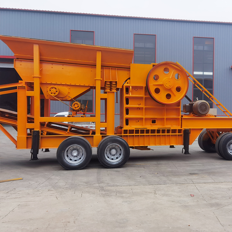 Tracked Mobile Crushing Plant for Stone Rock Ore Crushing Mining Equipment