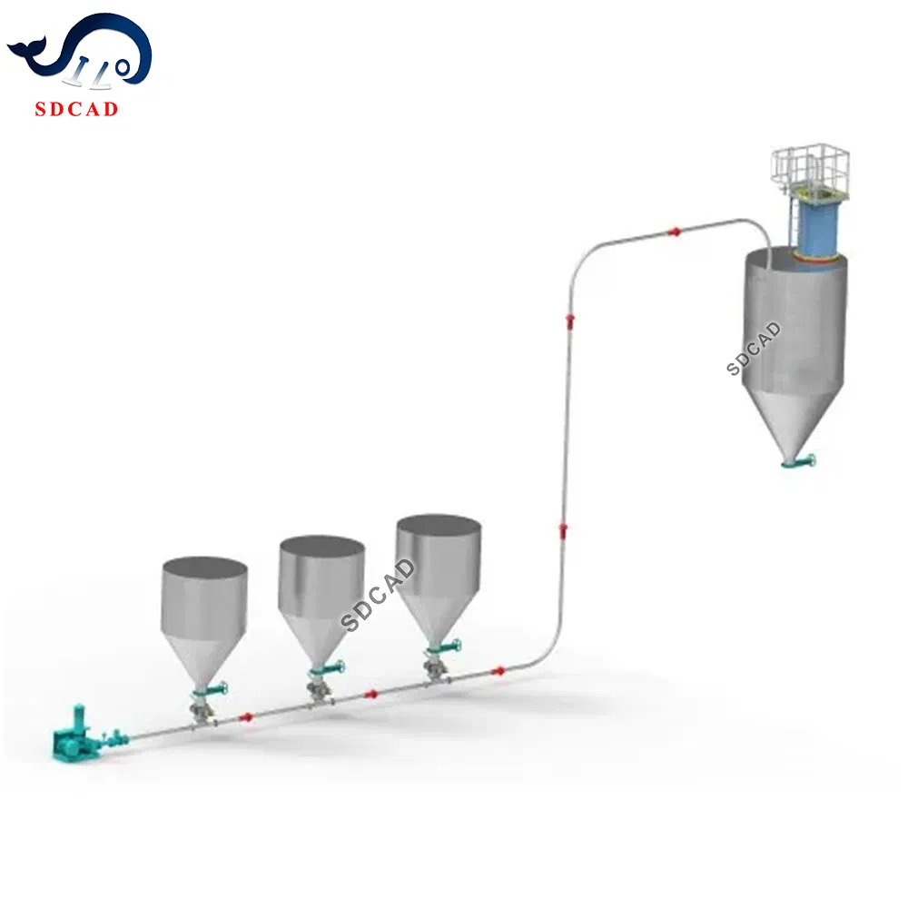 Automatic Pneumatic Conveying System for Bulk Materials