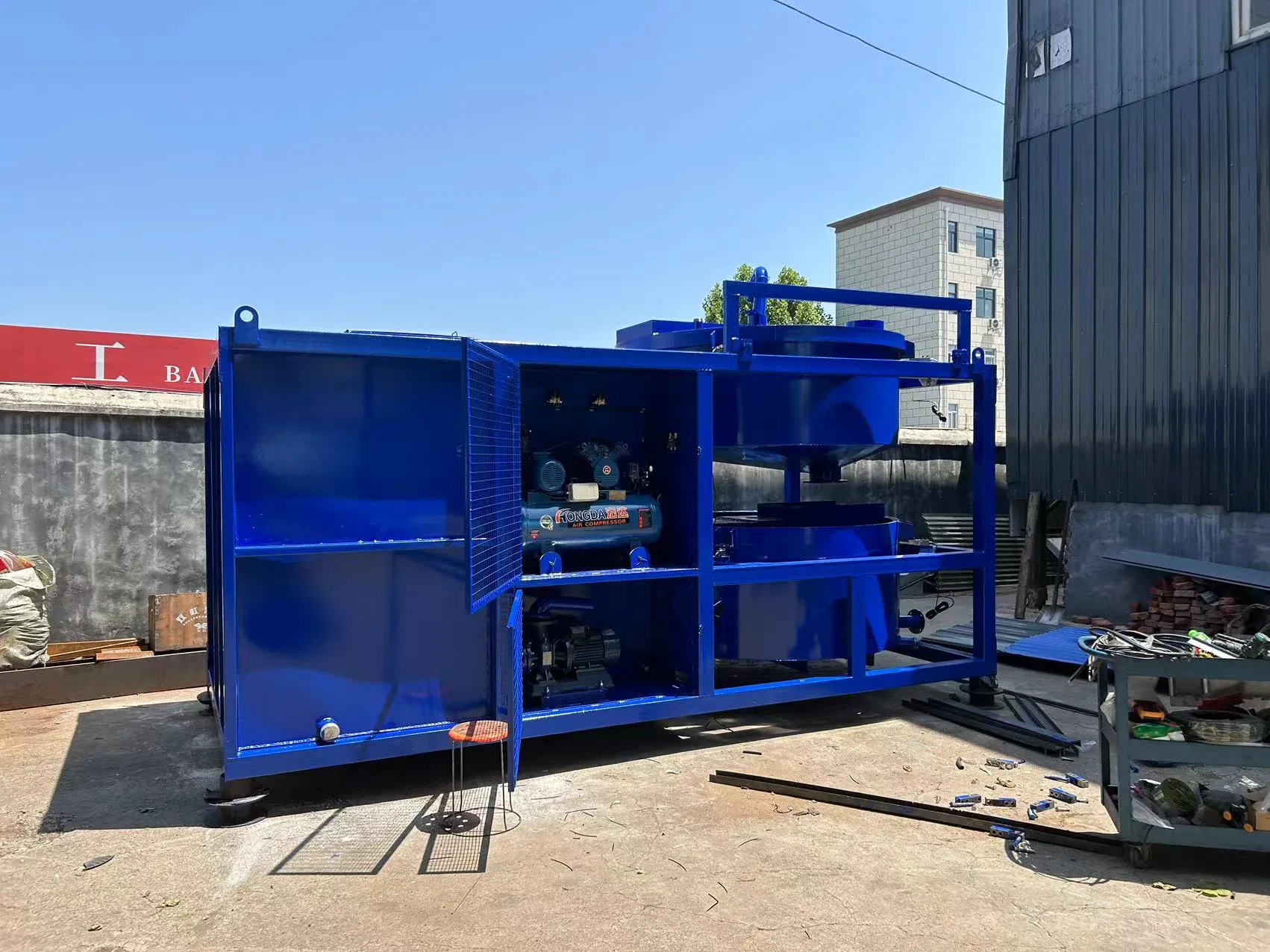 in-Situ Soil Stabilization Methods Mixing Machine Soil Improvement System