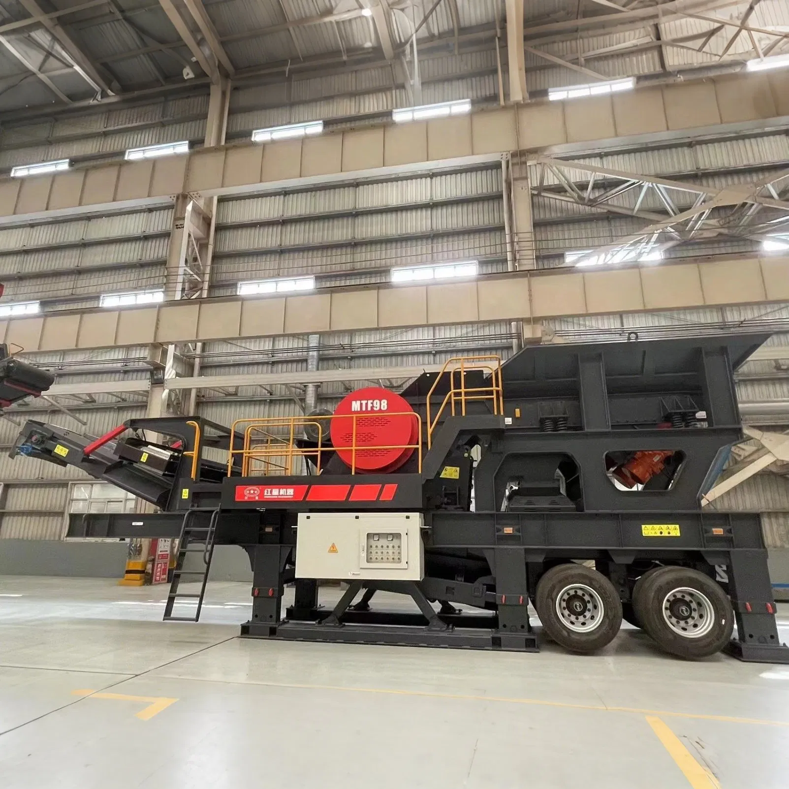 Efficient Rock Breaking Machine Crawler Mounted System Export Quality Standard