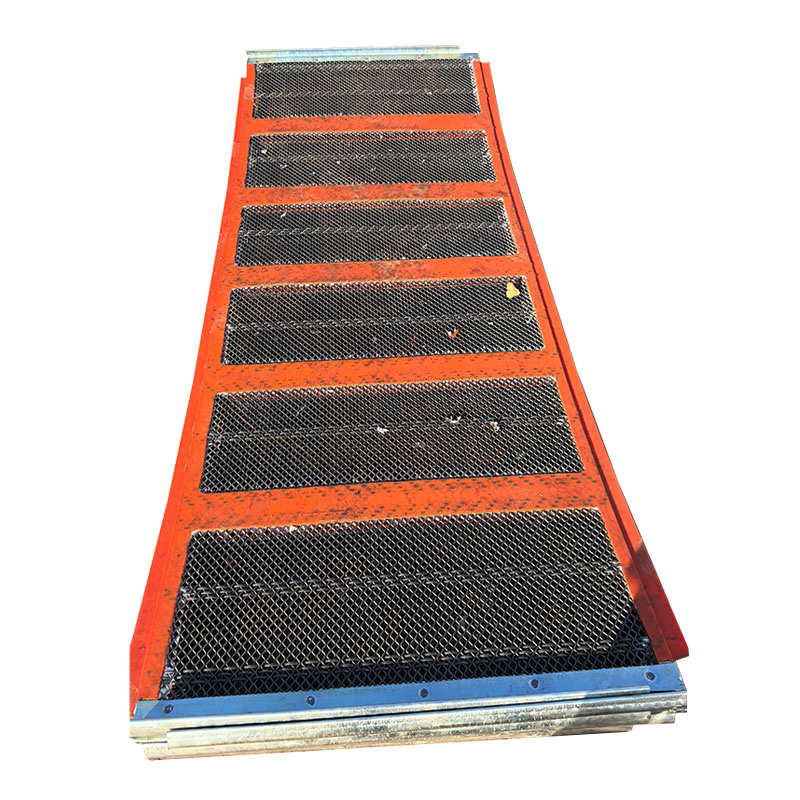 Self Cleaning Poly Ripple Anti-Clogging Vibrating Wire Mesh Separating Mineral Screen