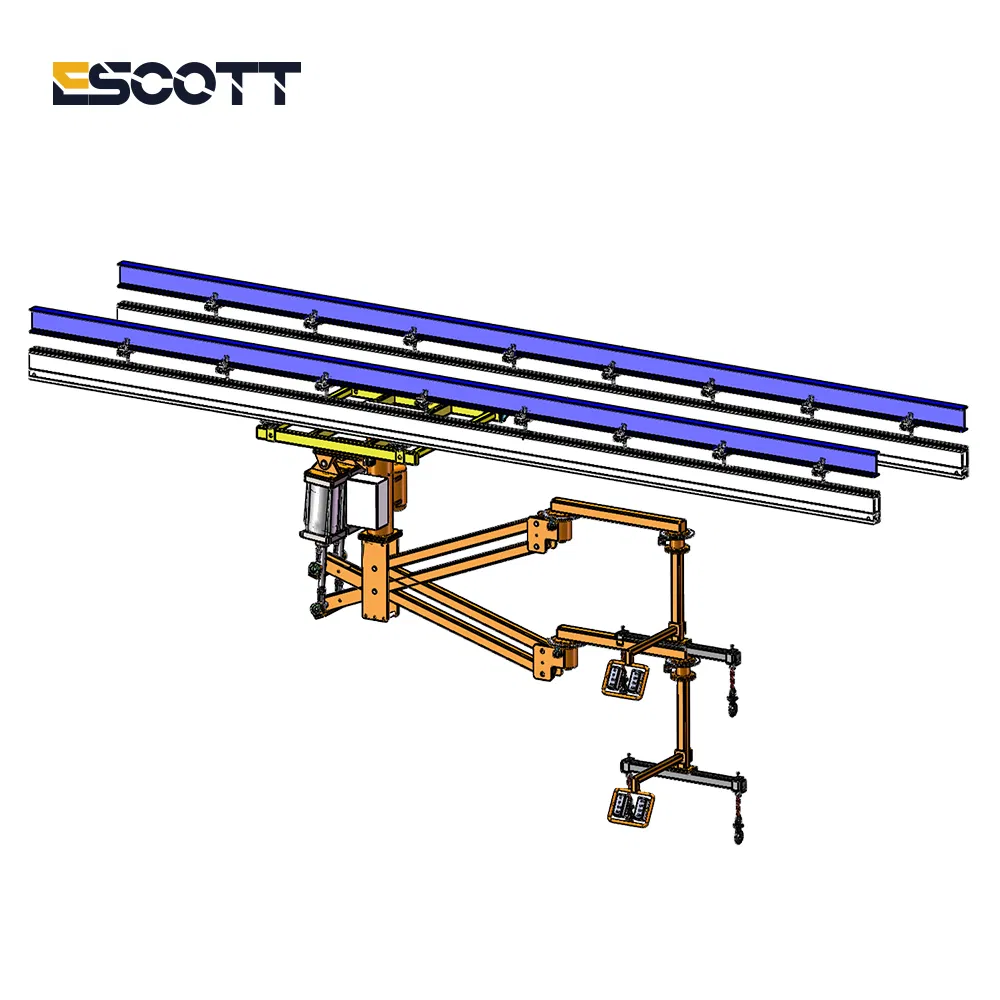 Advanced Electric Truss Lifting System for Heavy-Duty Use