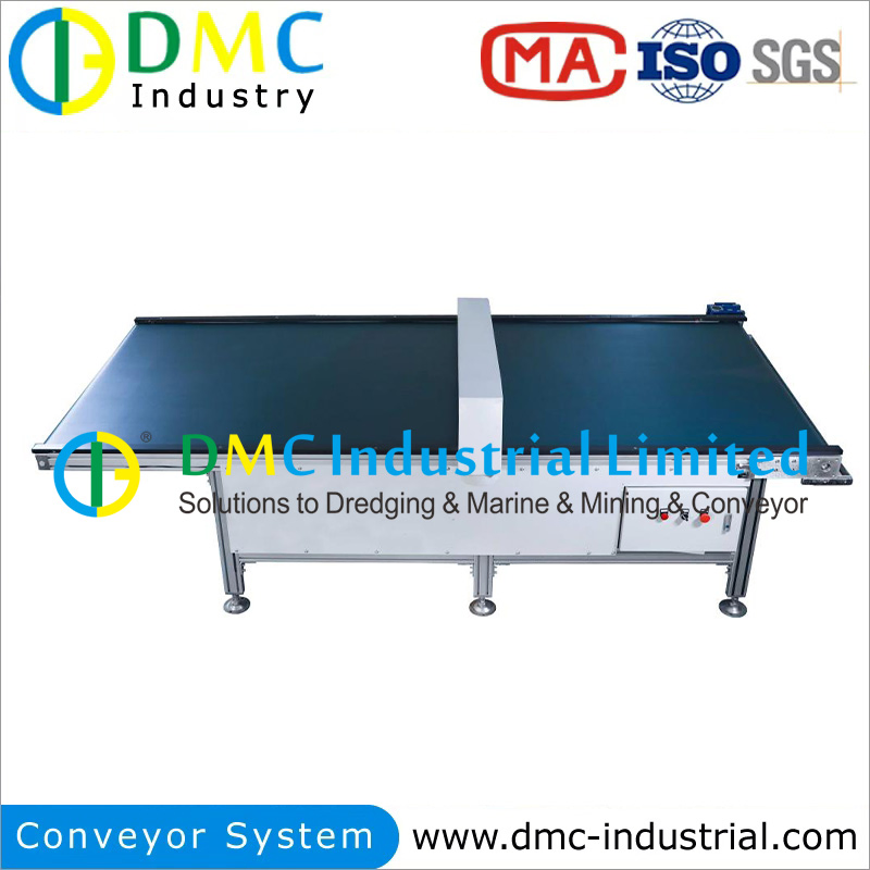 Heavy-Duty Nylon Industrial Belt Conveyor with Adjustable Speed for Mining Ore Handling