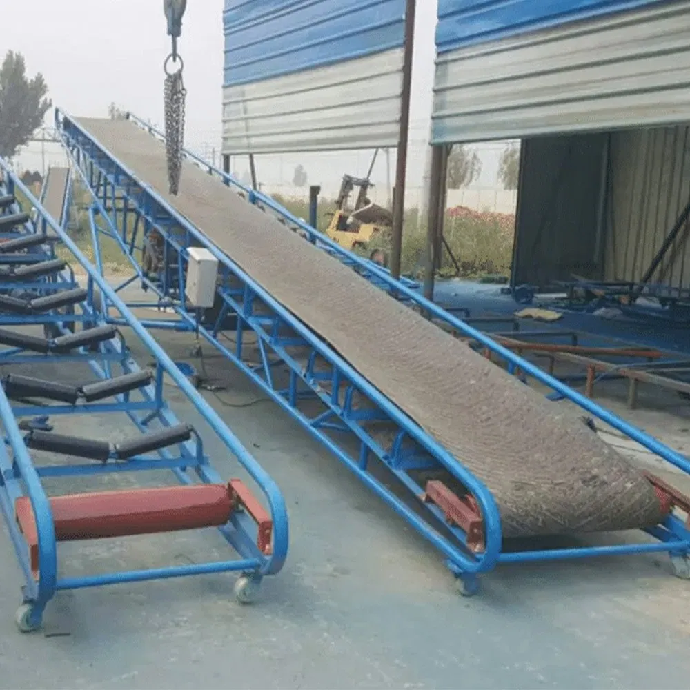 Heavy Duty Belt Conveyor for Large Capacity Material Handling in Mining and Cement Industry