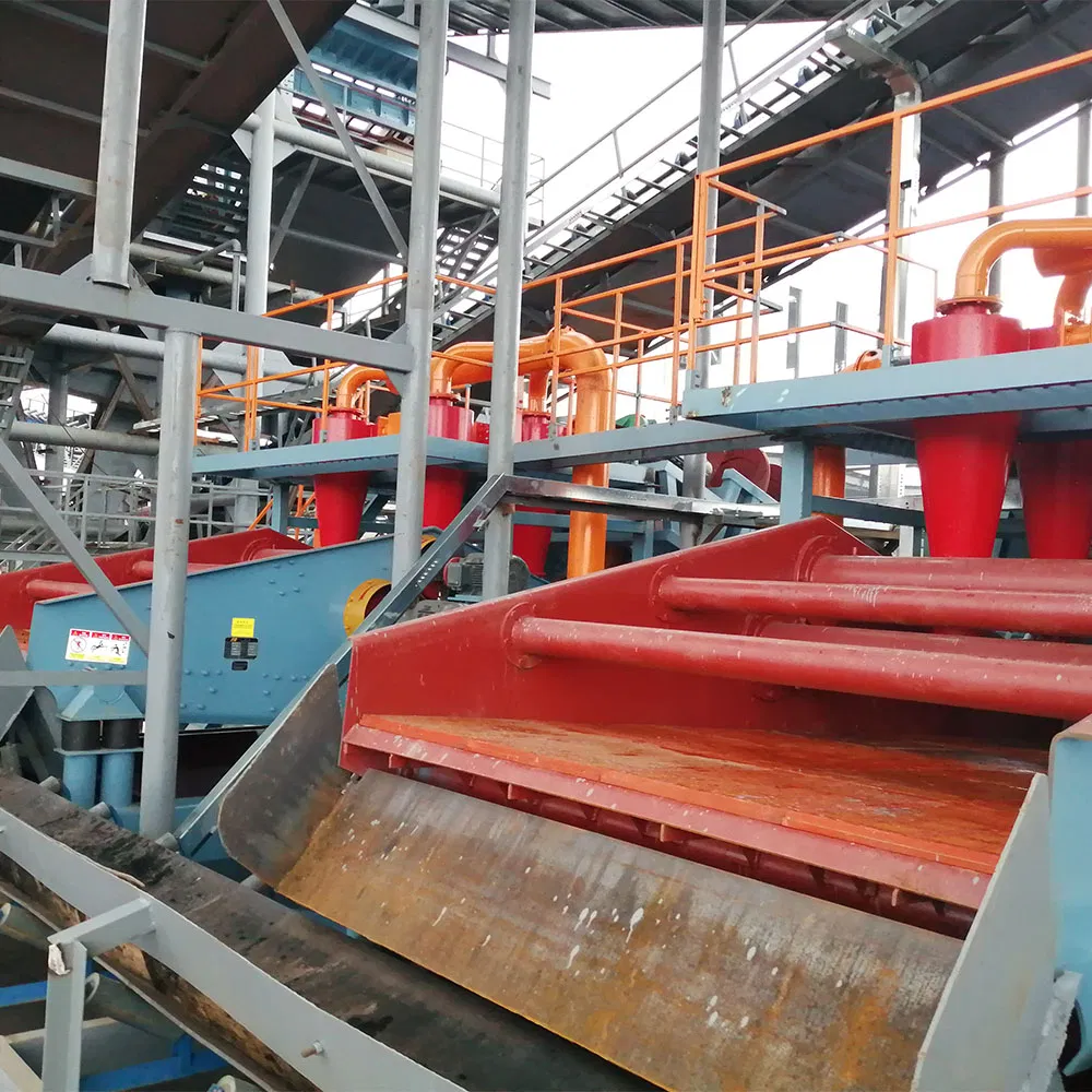 Aggregate Production Hydrocyclone Sand Recovery Unit Integrated Cyclone Dewatering System