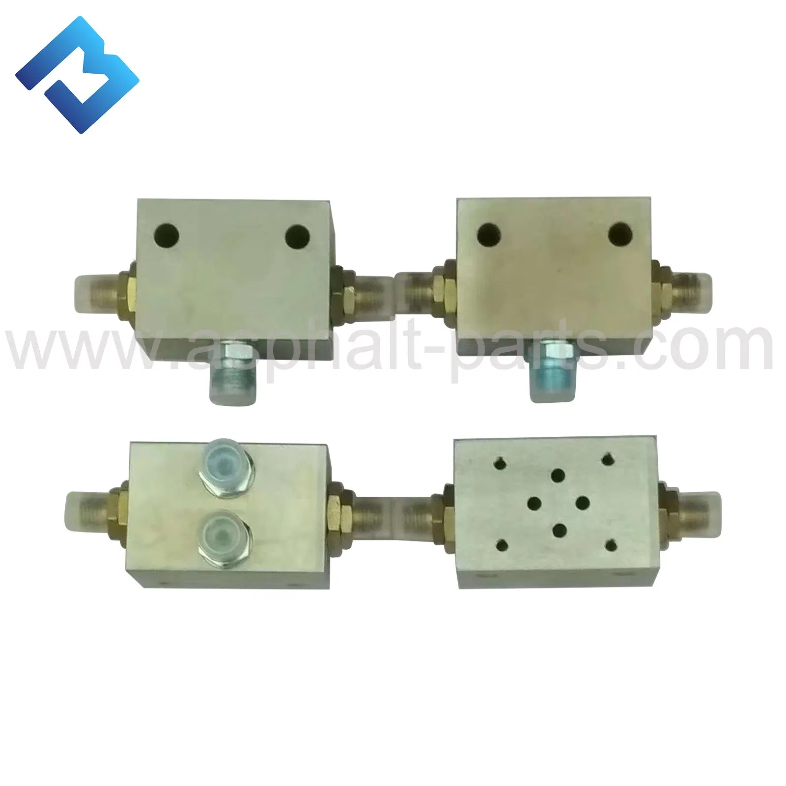 RM80704398 Solenoid Valve Base Hydraulic System for Abg Series Screed Leveling Cylinder High Quality Road Construction