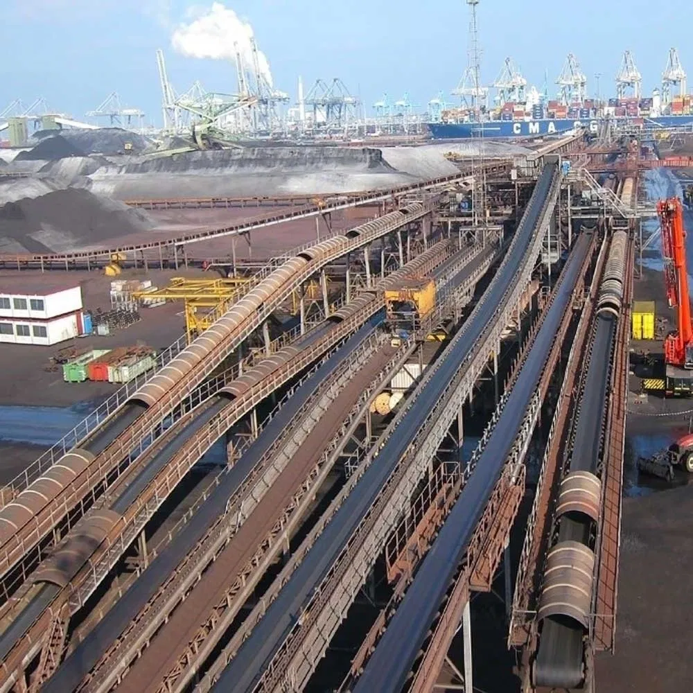 Heavy-Duty Belt Conveyor for Efficient Bulk Material Transport