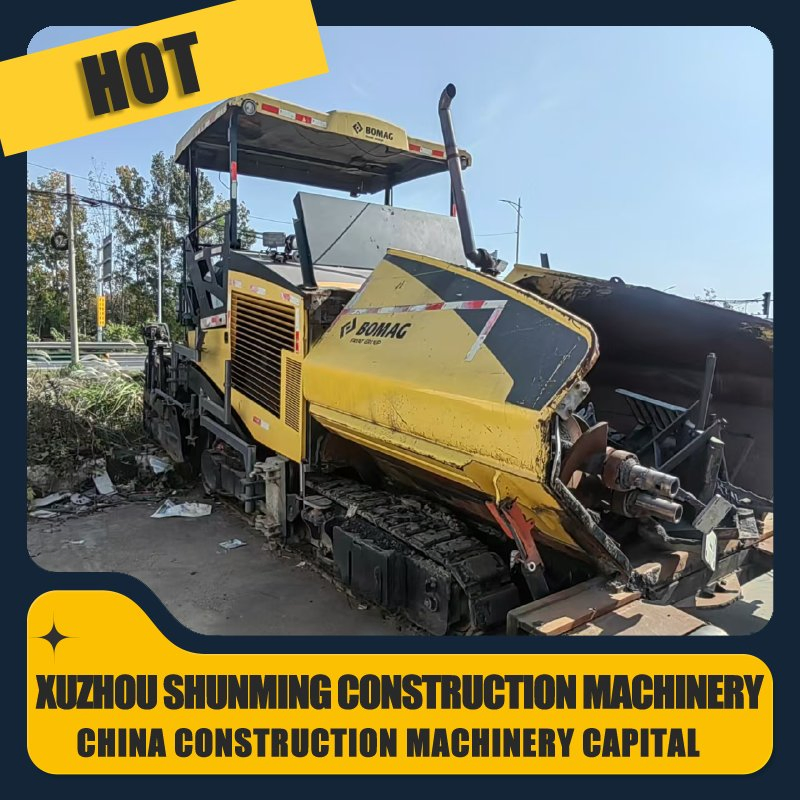 The 2015 Bomag Bf800c: an Ideal Choice for Highway Paving Projects