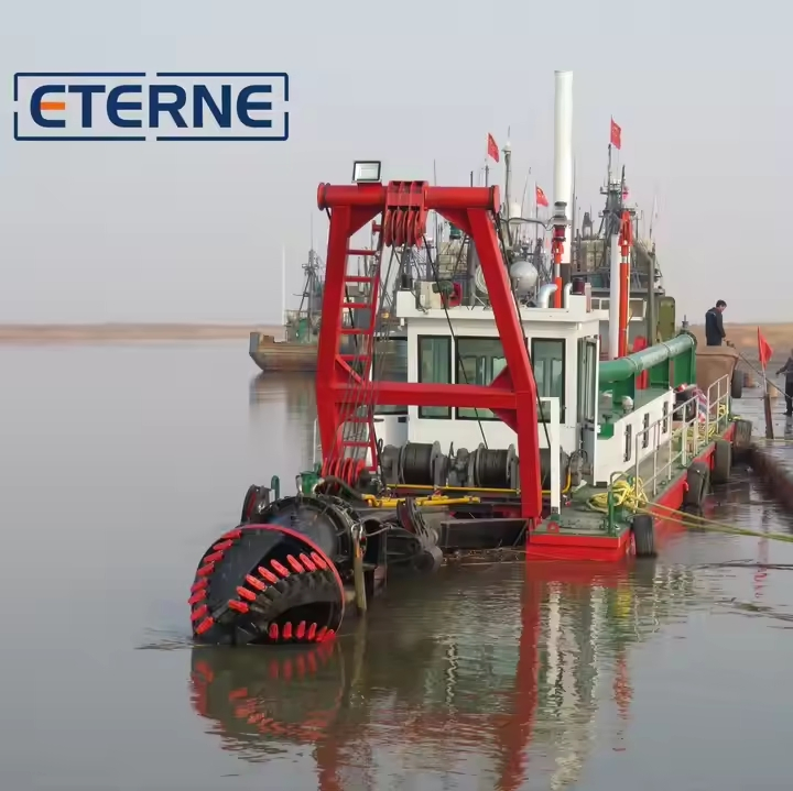 Heavy Duty Cutter Suction Dredger 18 Inch Sand and Mud Excavation Equipment