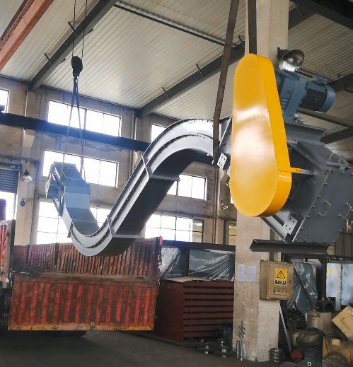 Advanced Chain Conveyor System for Industrial Material Handling Hualiang