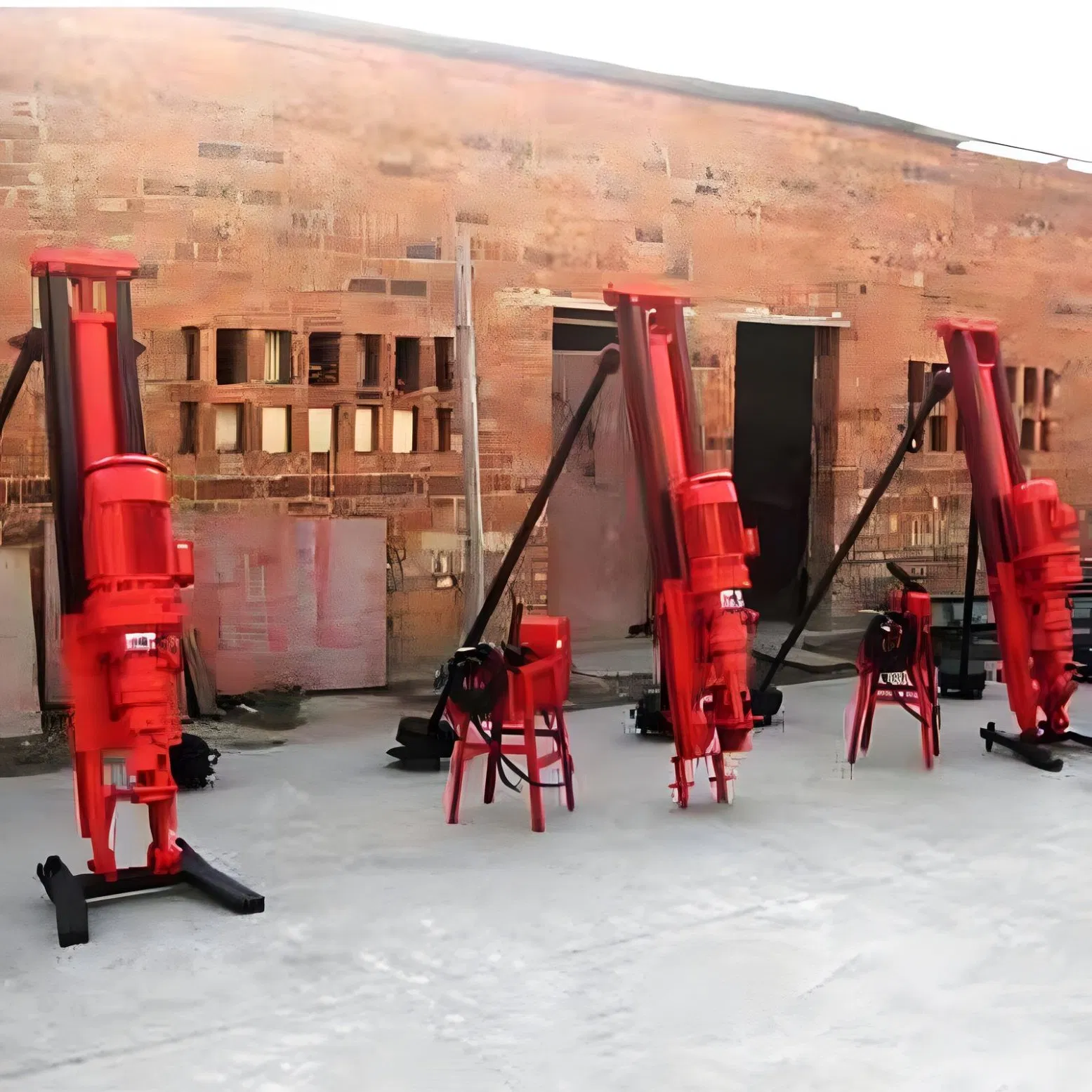 Portable Rock Drilling Machine DTH Hammer System for Underground Mining Operations