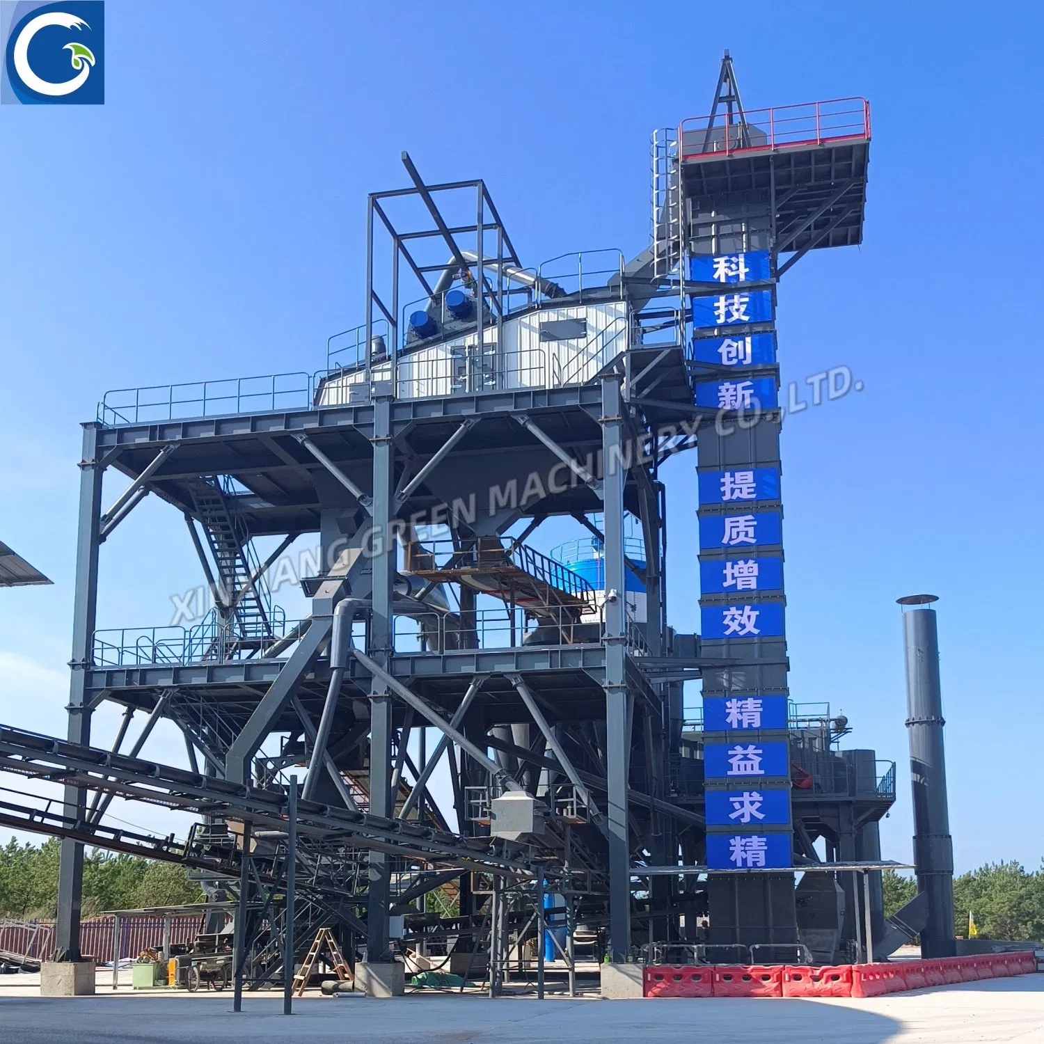 High Efficienty Sand Manufacturing Machine Tower Type Sand Making System