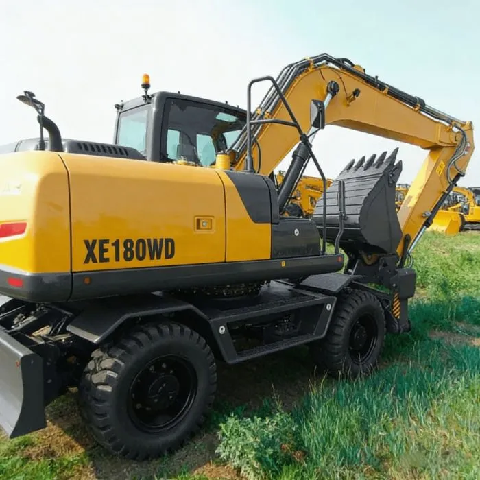 XE180WD Wheel Excavator View 3