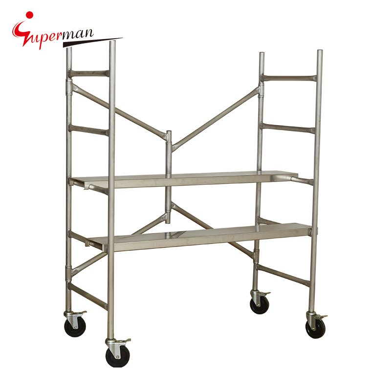 Portable 4FT Mini Scaffolding System for Effortless Transport