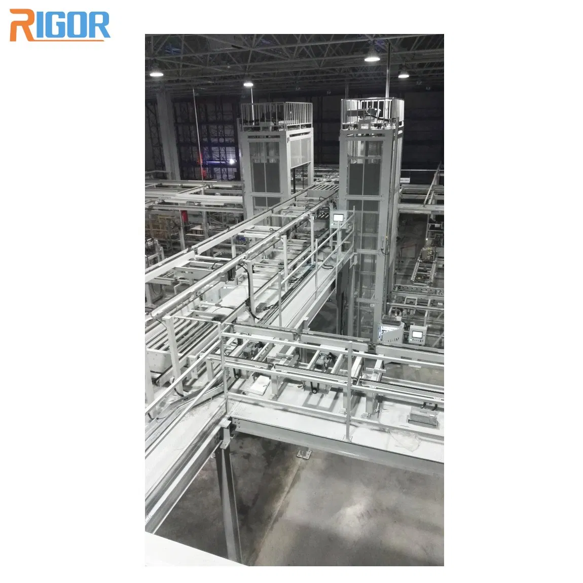 Industrial Lifting Equipment Automated Conveyor Material Handling Lift Vertical Conveyor System