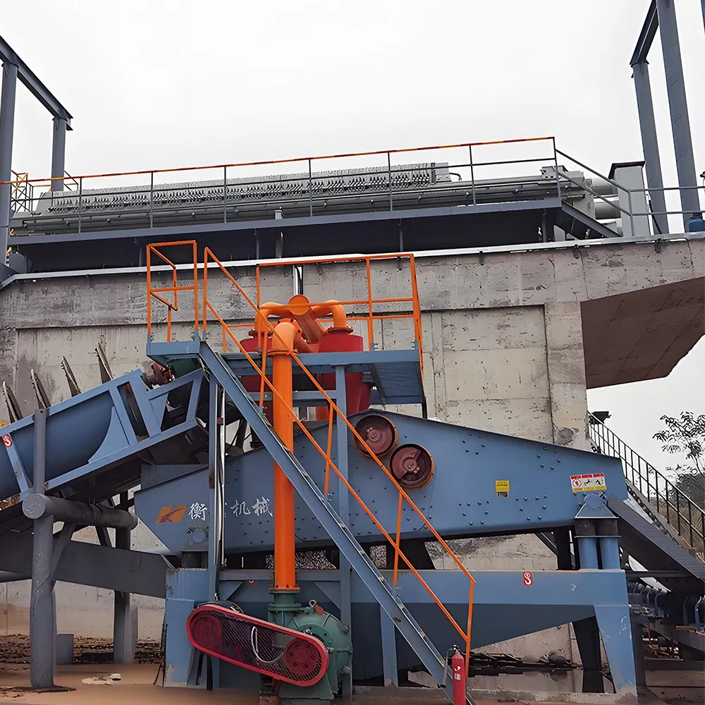Best Fine Sand Recovery System with Hydrocyclone and Dewatering Screen