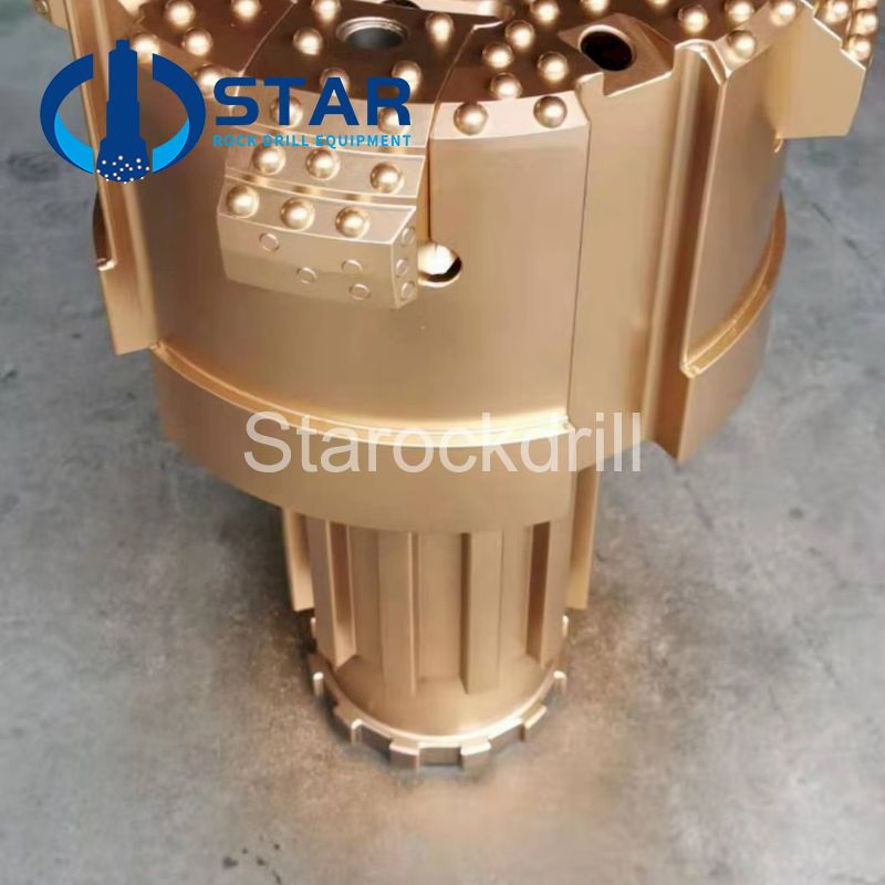 Slide Block Guide Concentric Reaming Casing System Drill Bit for Geothermal Wells, Water Wells and Small-to-Medium-Sized Grouting Holes