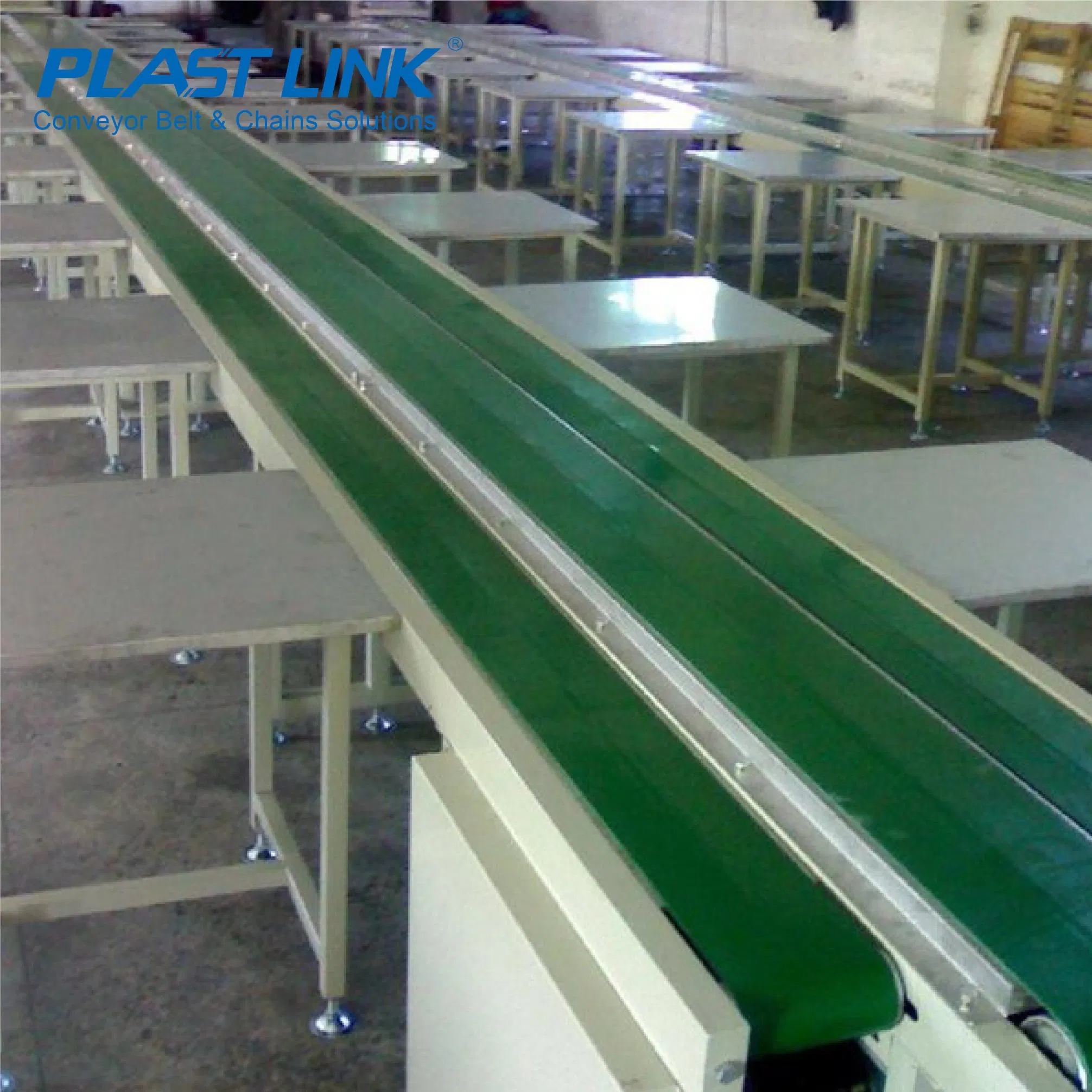 Factory Supply PVC/PU Belt Conveyor Machines for Food Assembly Line