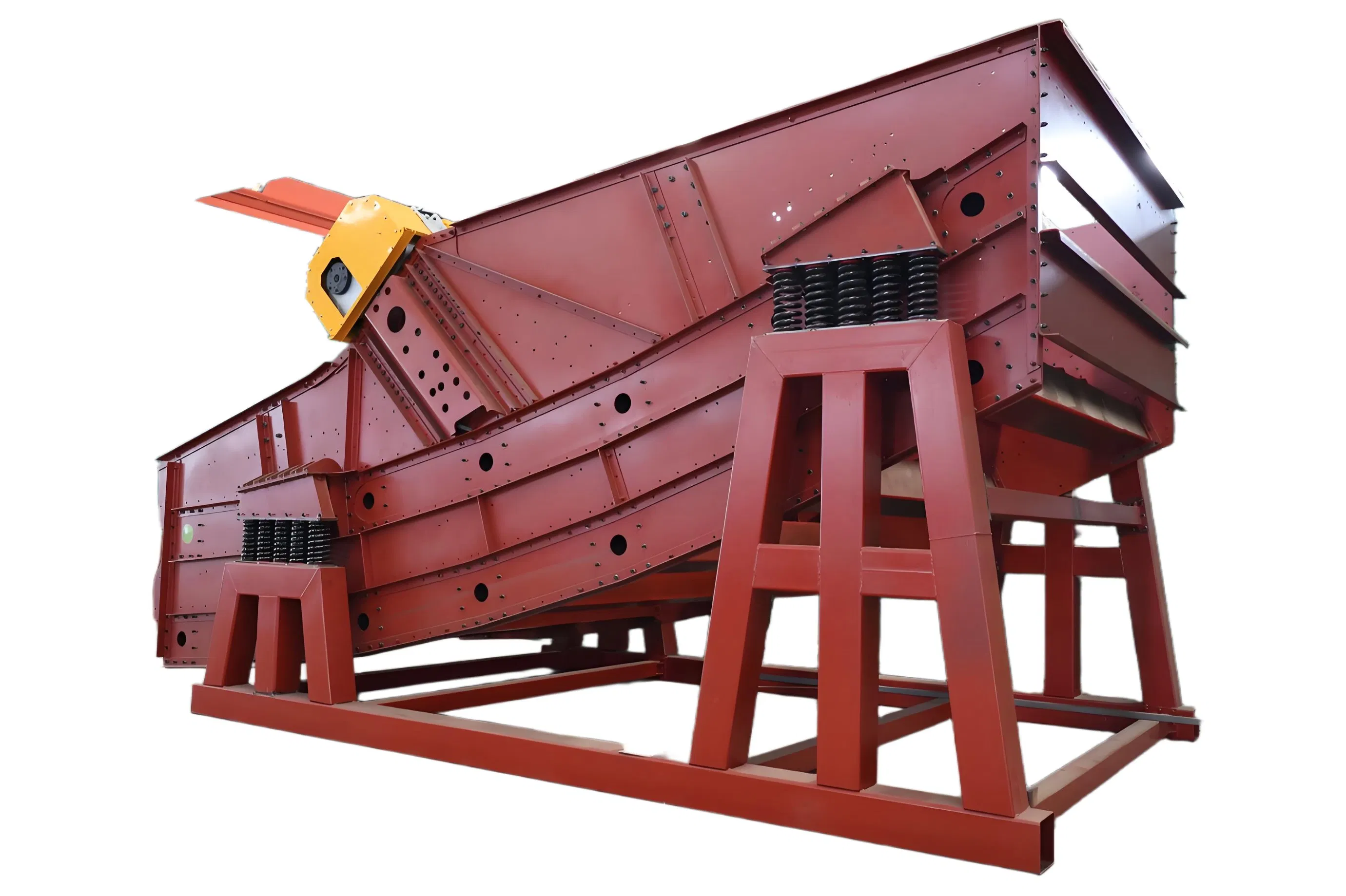 Straight Equal Thickness Screen (Banana Screen) Factory Price Sieving Equipment Mining Processing Machine Mineral Coal Vibrating Machine Linear Vibrator Sifter