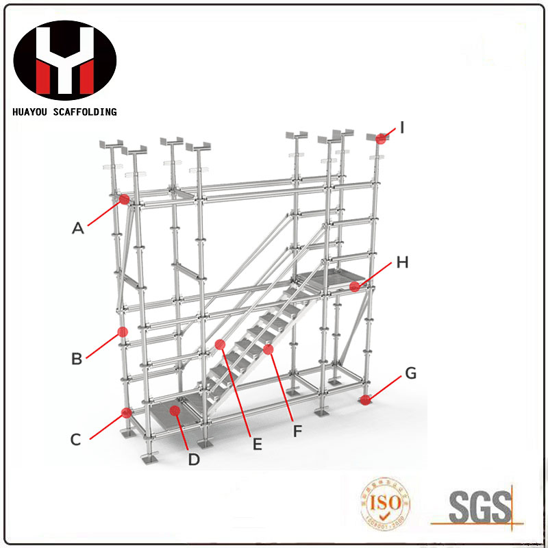 Aluminum Scaffold Ringlock Scaffolding System for Indoor and Outdoor Building Maintenance