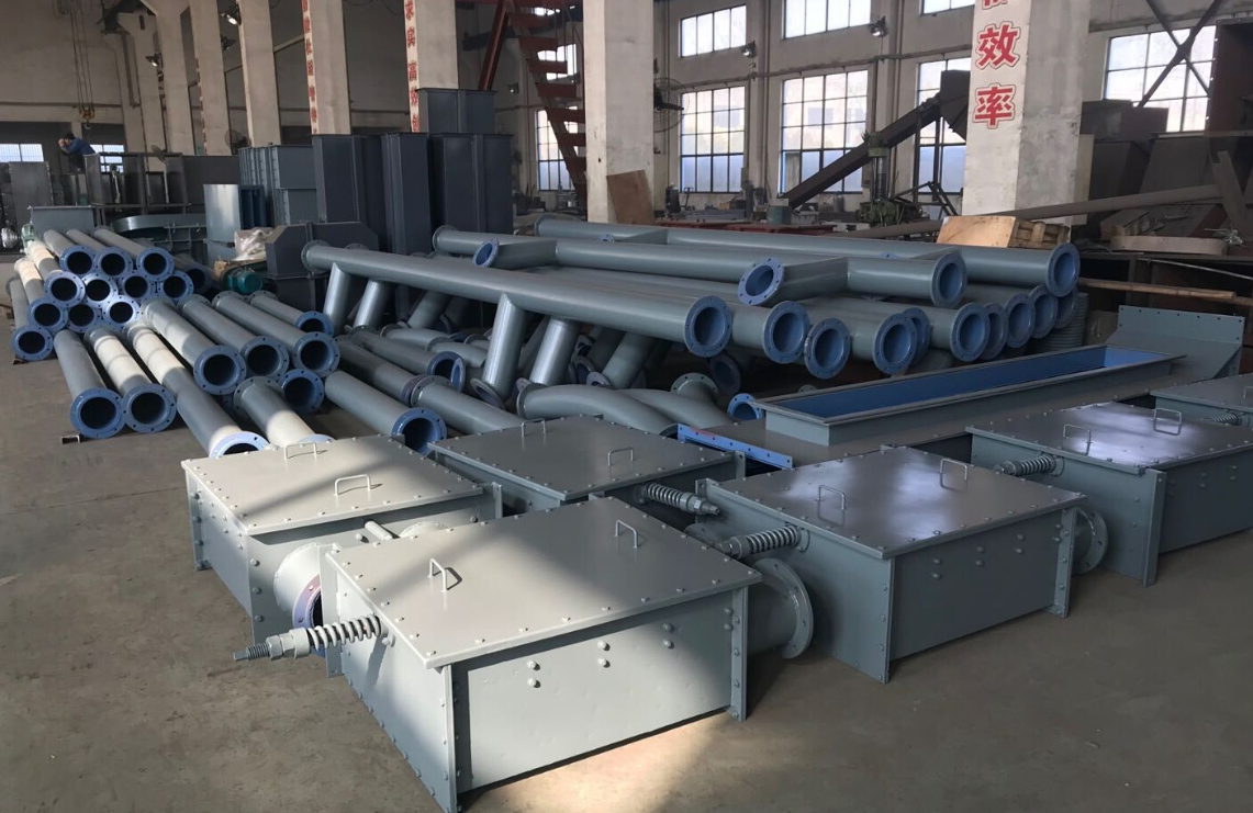 Tube Chain Conveying System for Optimized Bulk Material Transport