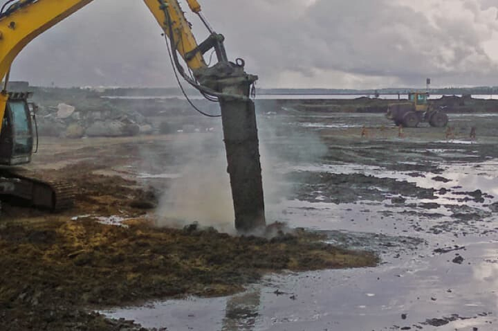 High Efficiency Hydraulic Mixing Head for Soil Stabilization Solidified Sludge for Excavator