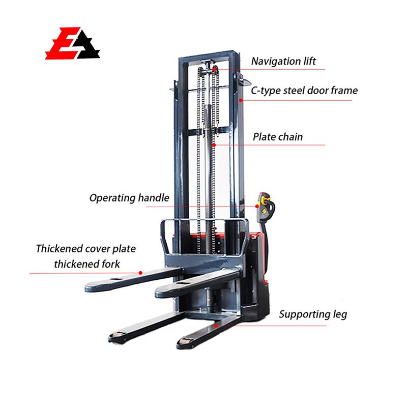 Electric Powered Forklift Truck 3 Ton Lifting Equipment