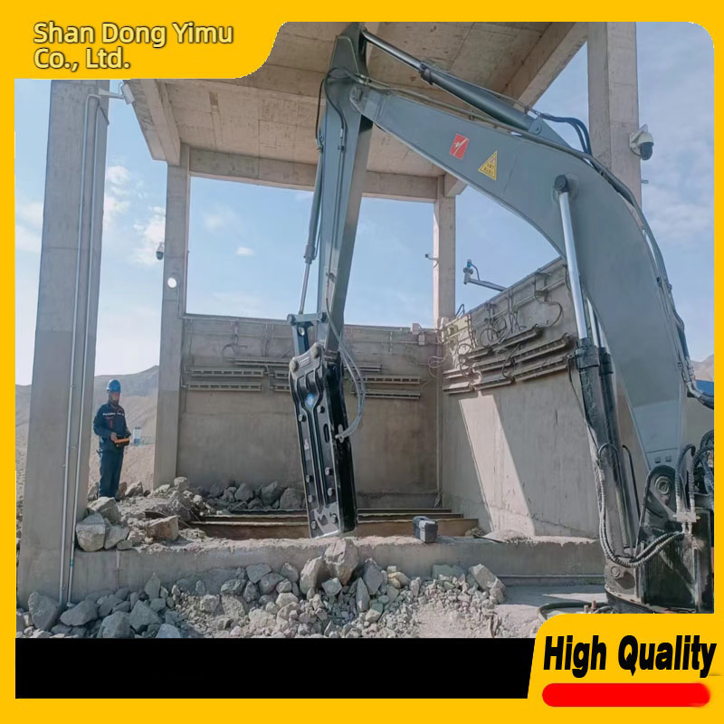 Heavy Duty Mining Hydraulic Breaker Boom Pedestal System