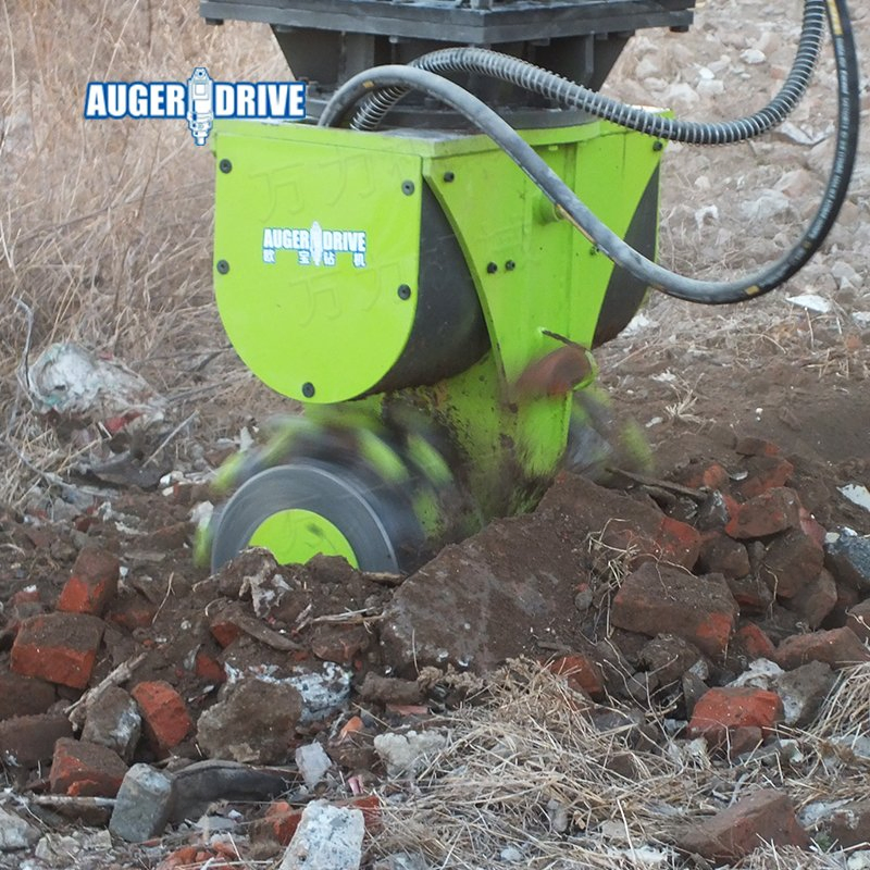 4ton 15ton 25ton High-Efficiency Drum Cutter for Various Excavation Applications