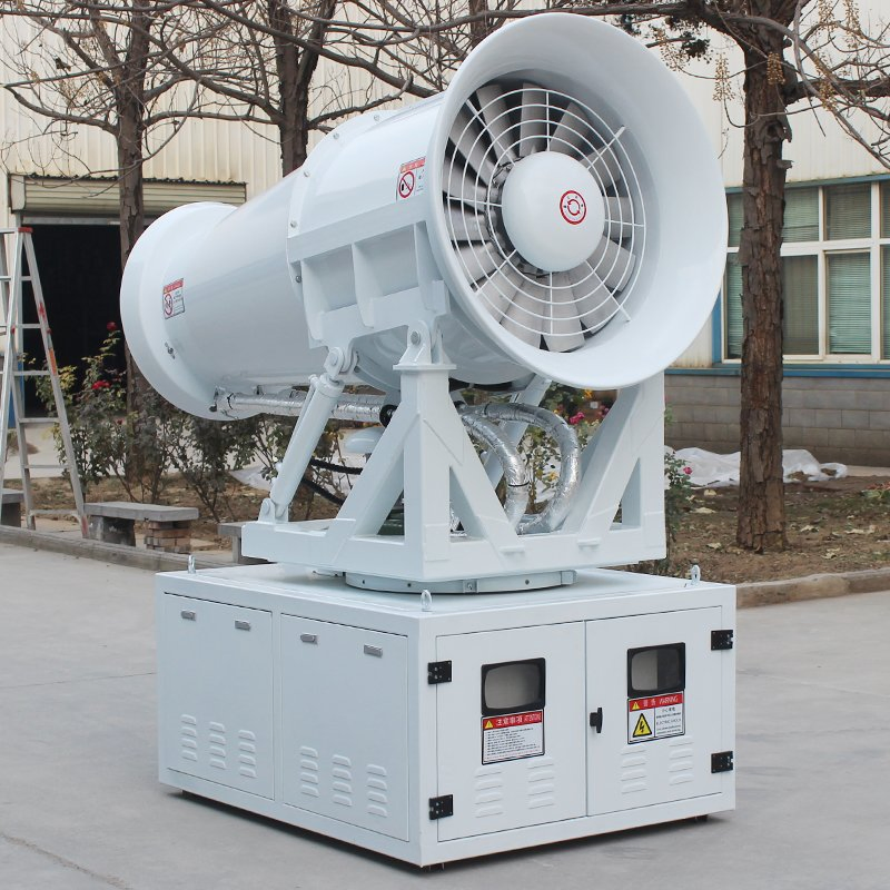 Factory Price Fixed Dust Suppression Mist Fog Cannon System for Cement Plant &amp; Aggregate Processing Yard