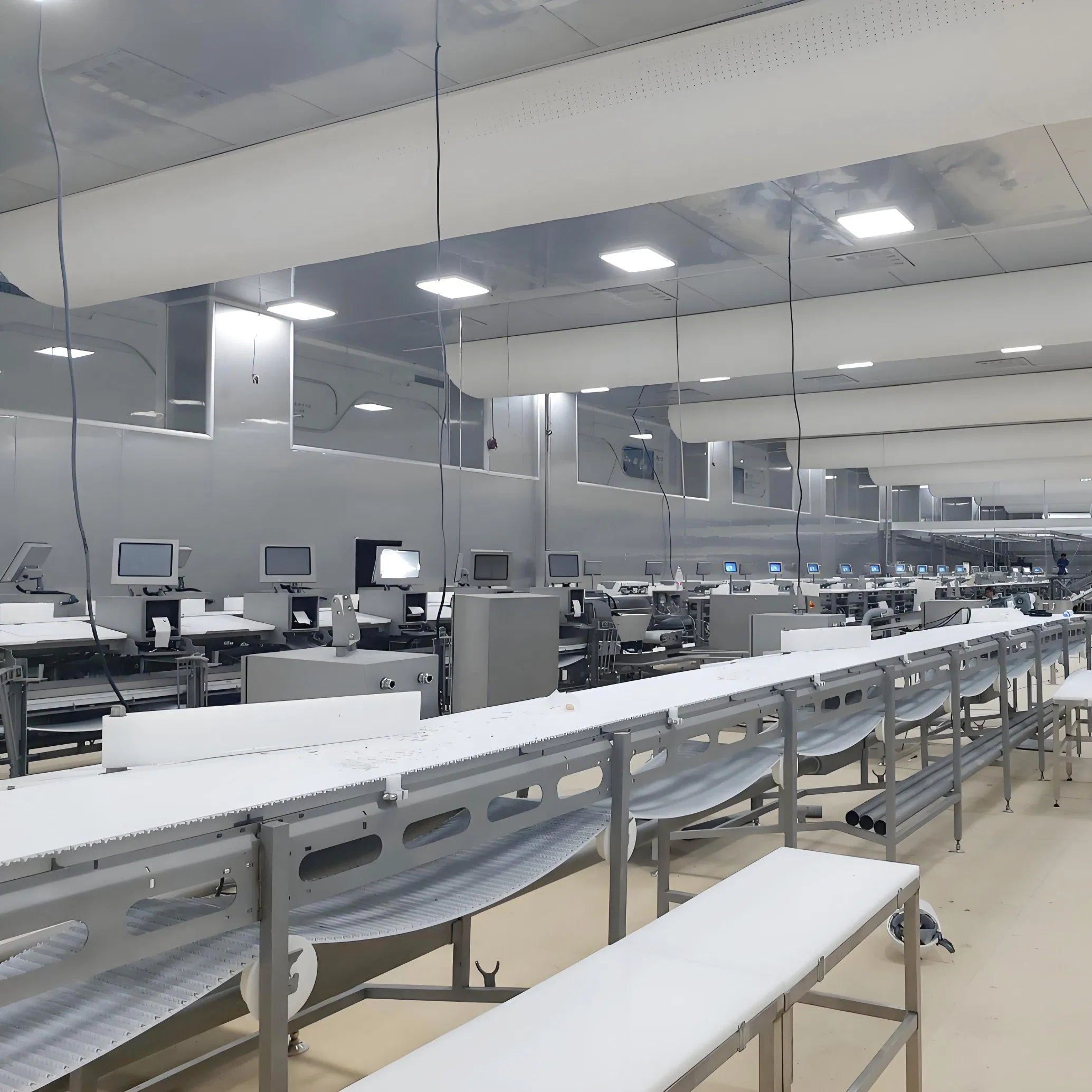 Automatic Factory Production Transport Equipment Material Handling Solution Industrial Belt Conveyor System