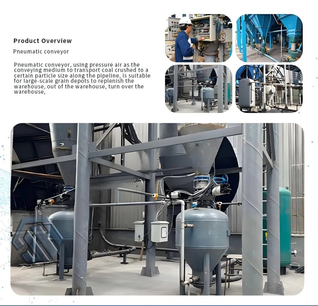 Industrial Dust Pneumatic Conveying System for Powder Material Handling