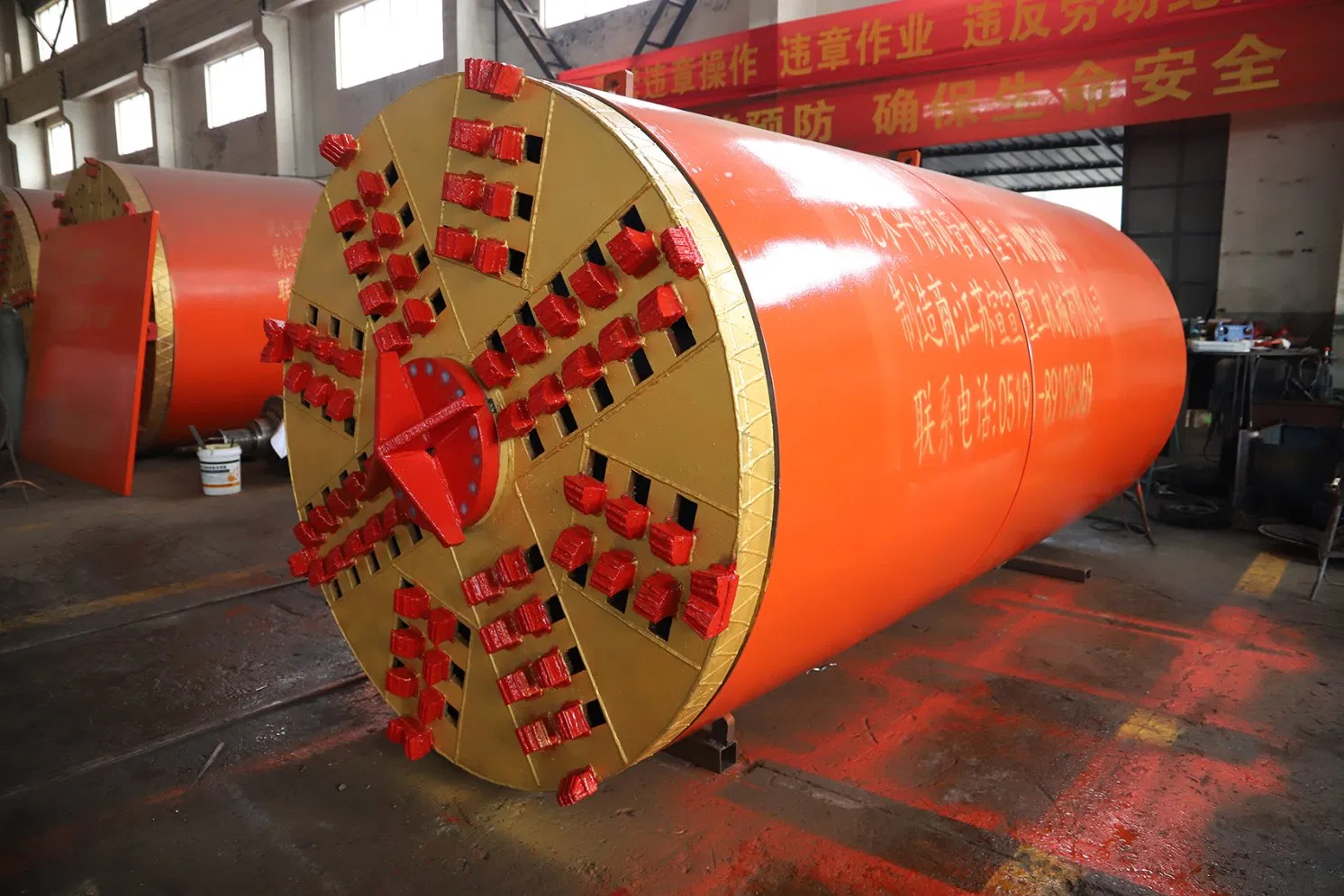 Non-Excavation Npd1500 Slurry Pipe Jacking Machine for Concrete Pipe