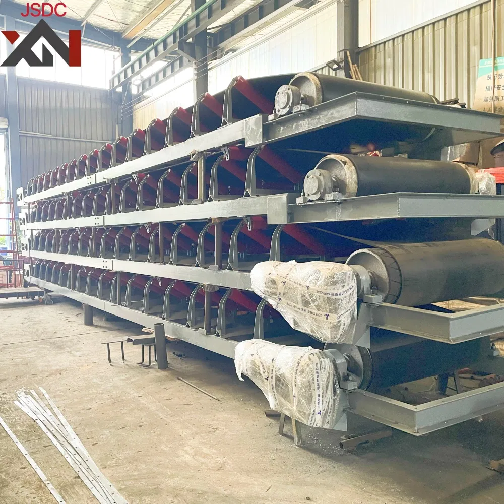 Heavy-Duty Belt Conveyor System for Efficient Material Handling