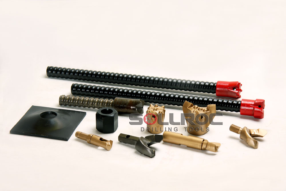 Self Drilling Hollow Rock Anchor Bolt System