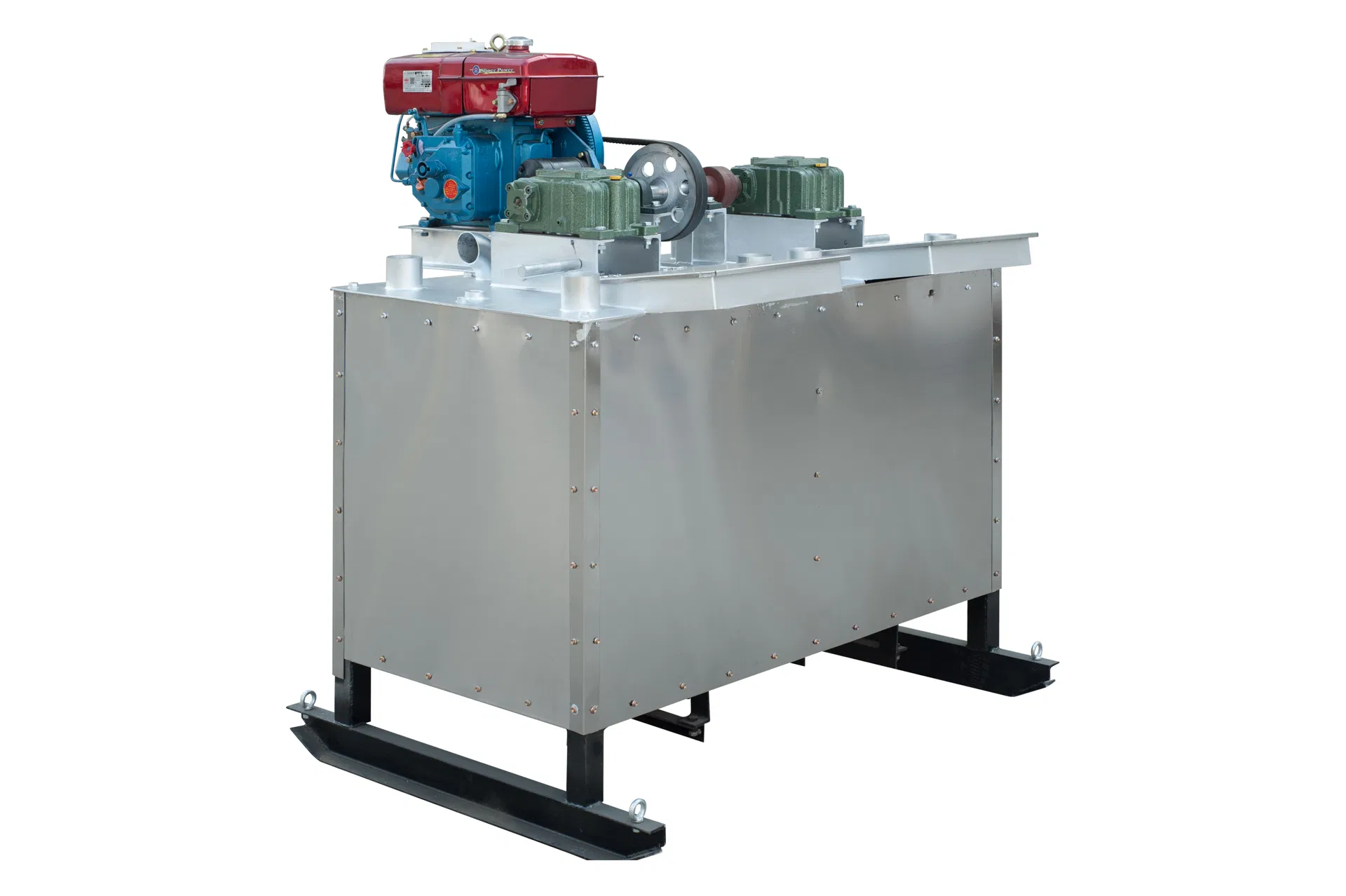 Hw - 600 High - Reliability Mechanical Double - Cylinder Hot Melt Kettle - Road Marking Coating Melting System for Municipal &amp; Highway Projects