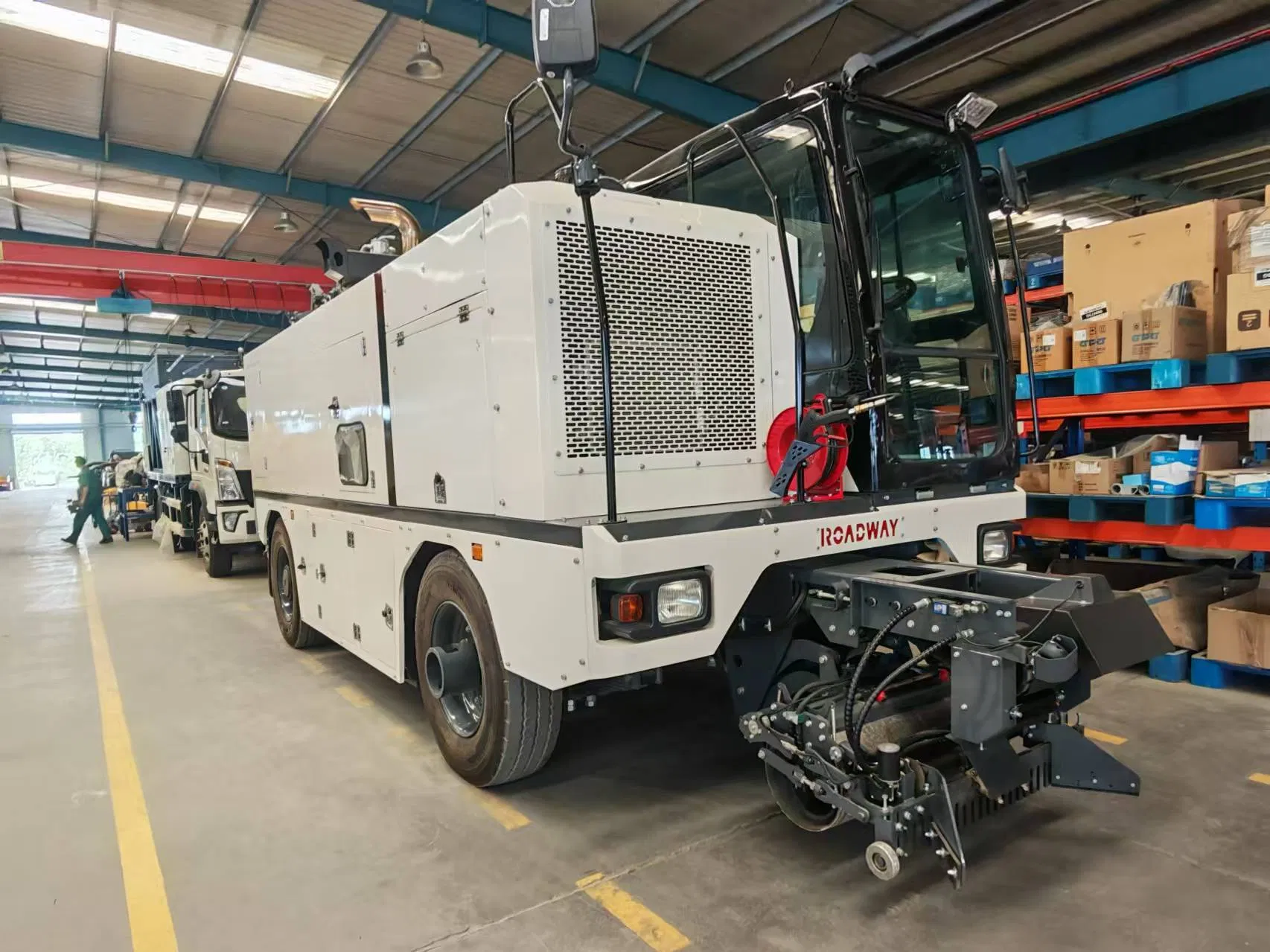 Mobile Hot Recycle Pothole Patcher with Heating System