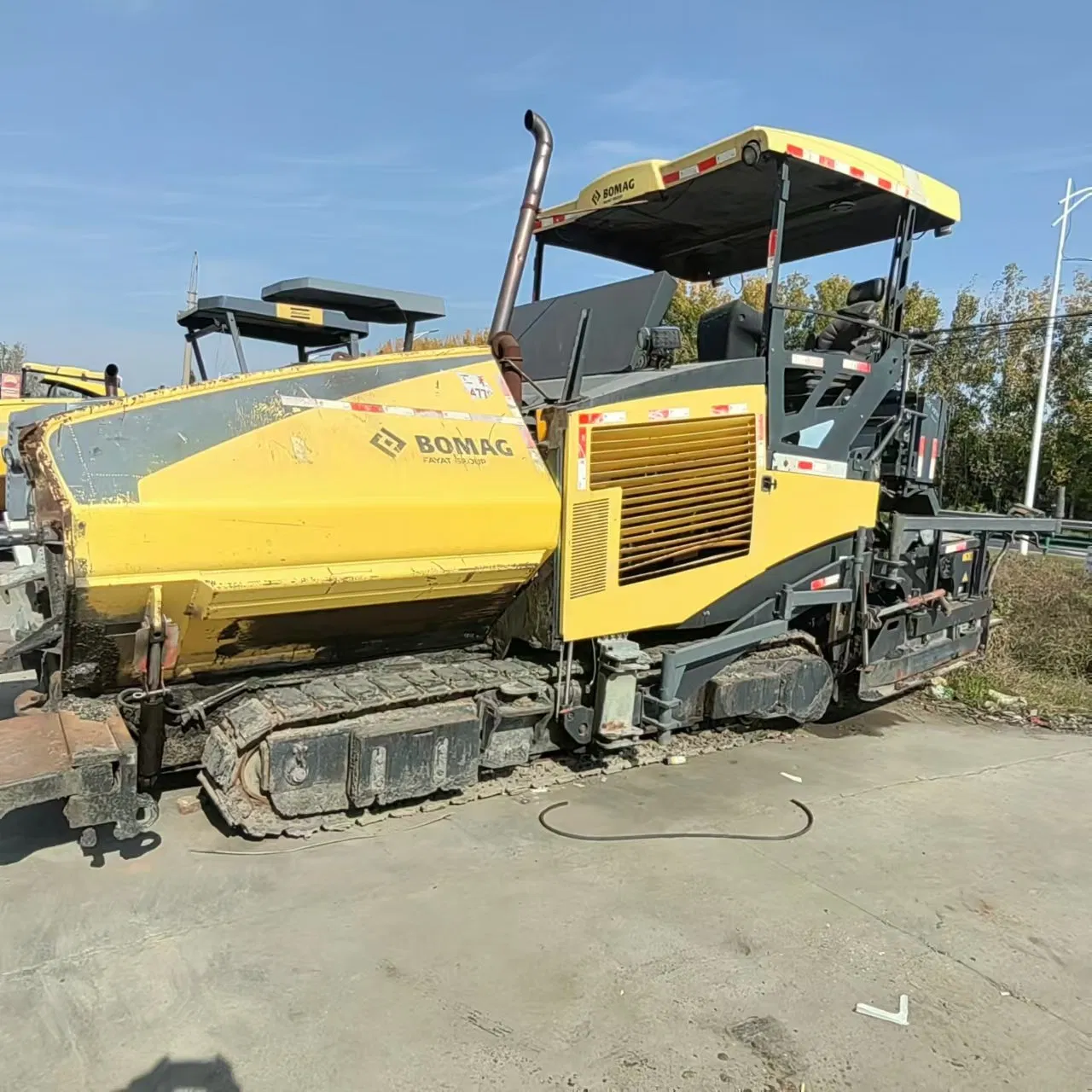 2015 Bomag Bf800c - The Ultimate Solution for Asphalt Paving Needs
