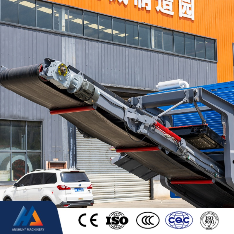 Gold Ore Mining Aggregates Crawler Mobile Crushing Unit Crushing System