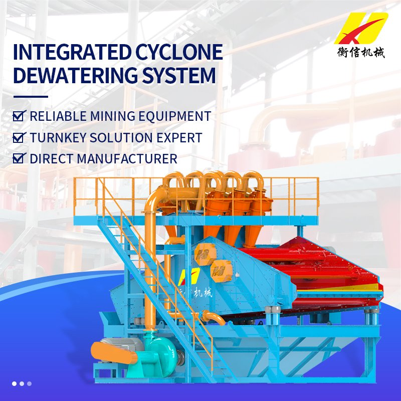 Innovative Cyclone Sand Recovery System for Optimal Dewatering