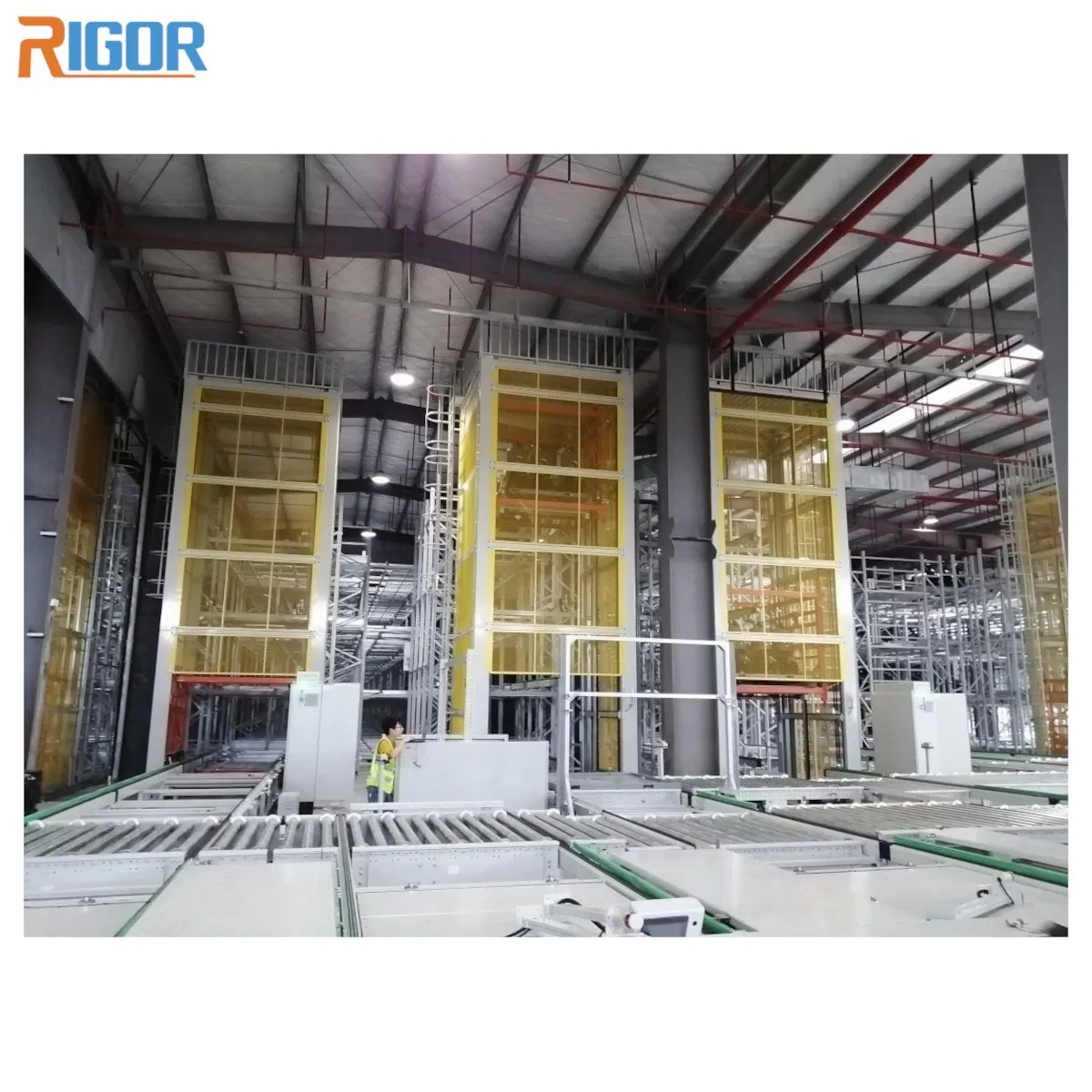 Industrial Lifting Equipment Automated Conveyor Material Handling Lift Vertical Conveyor System