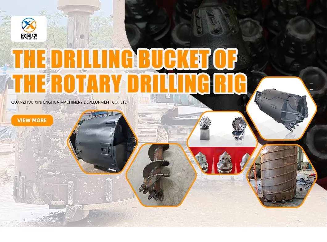 Durable Heavy Duty Universal Drilling Bucket