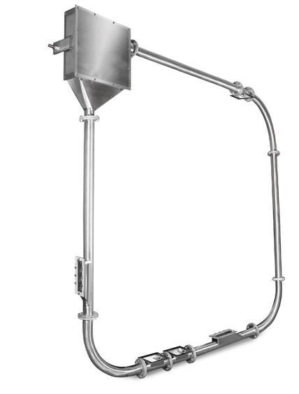 High-Performance Stainless Steel Tubular Conveying System for Bulk Materials