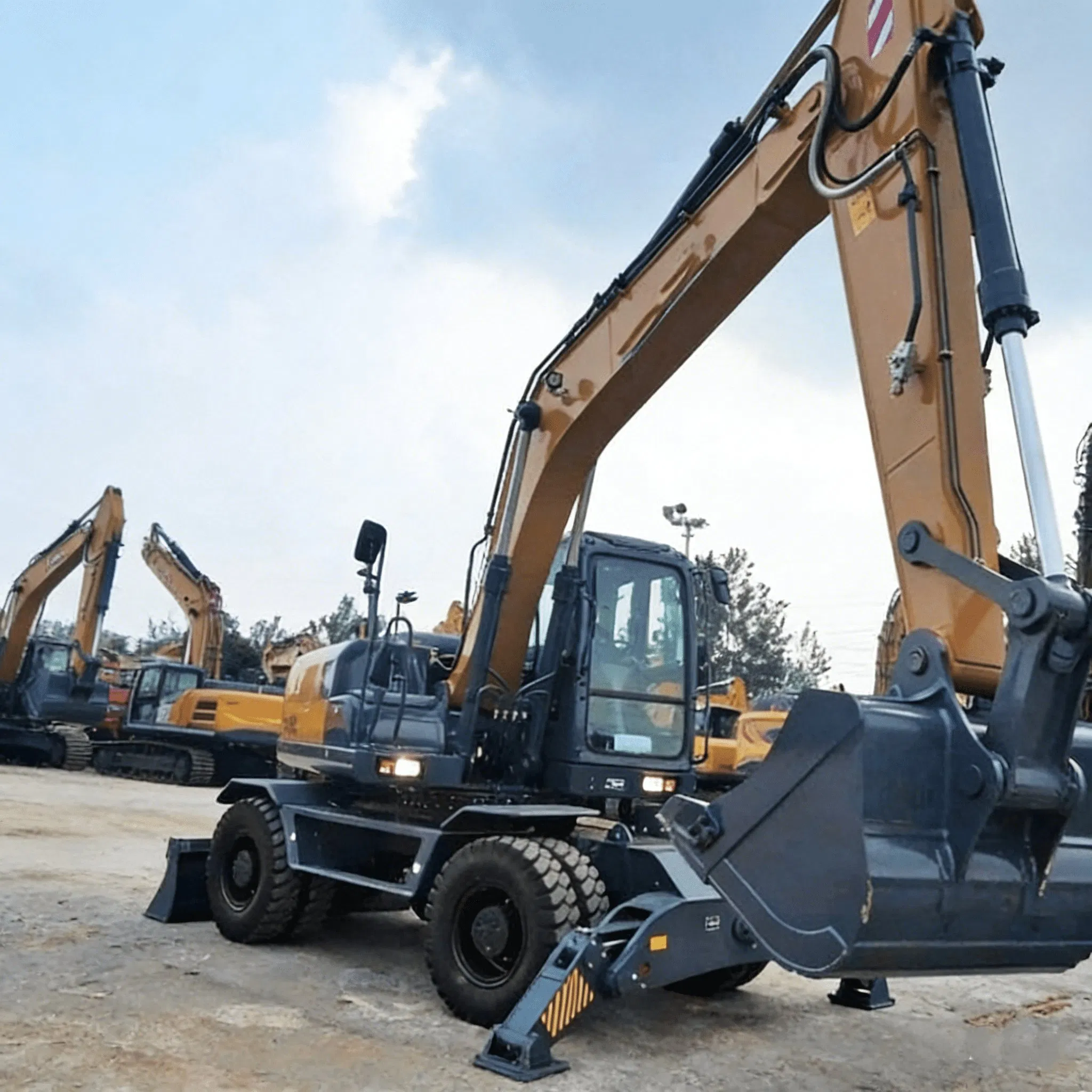 Xe180wd Wheel Excavator with Certification