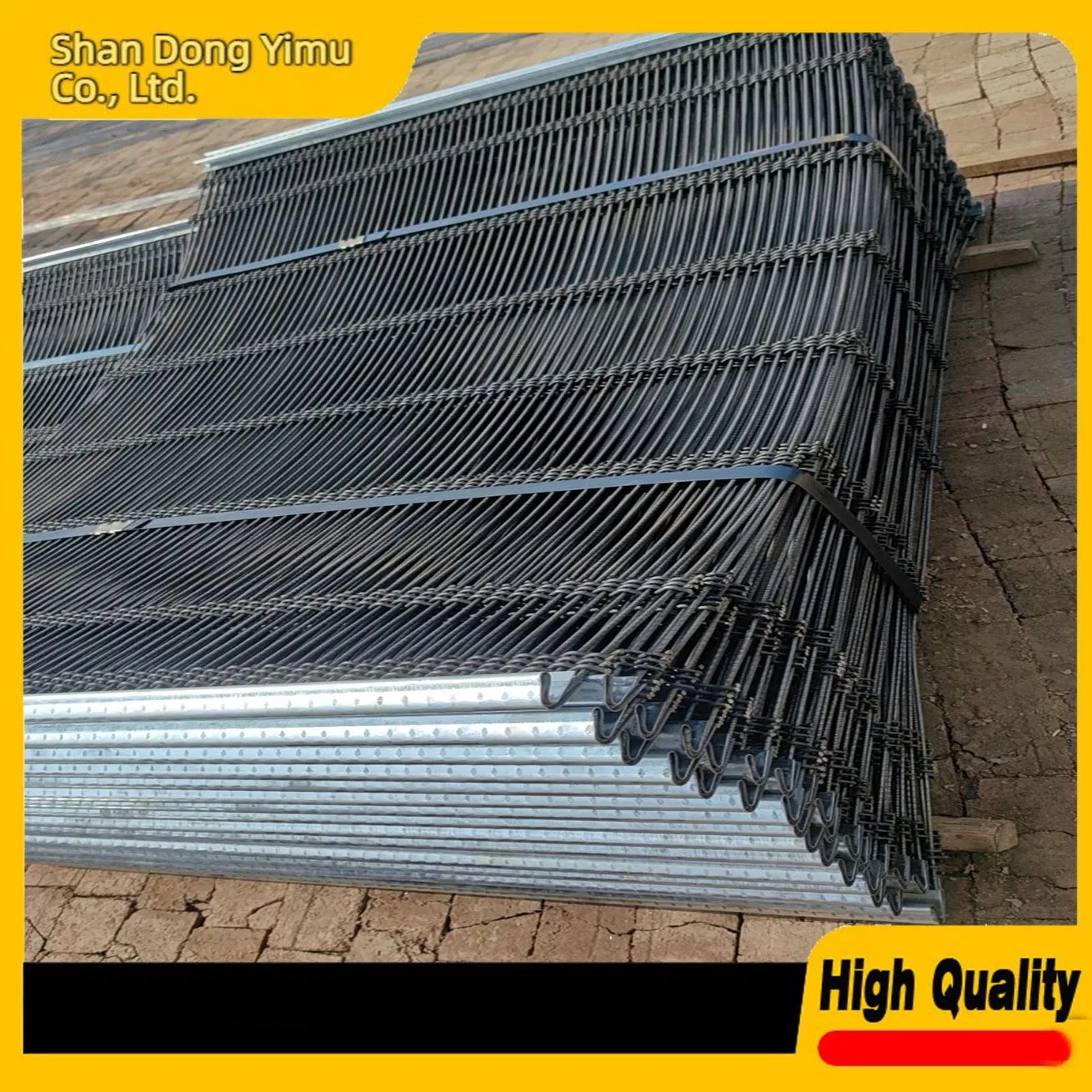 Wear Resistant Piano Wire Vibrating Screen for Mineral Processing Plants