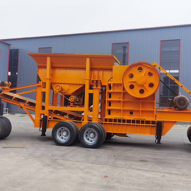 Tracked Mobile Crushing Plant for Stone Rock Ore Crushing Mining Equipment
