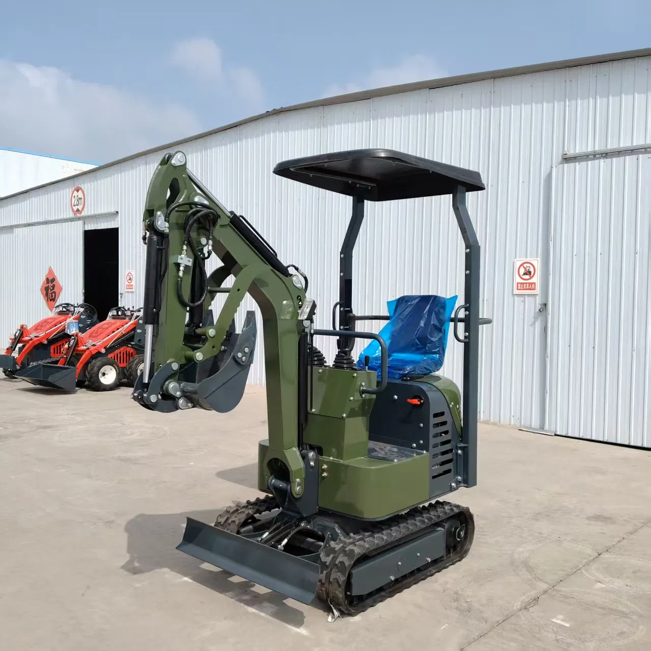 1ton 1.8ton 2ton Compact Hydraulic Crawler Mini Excavator Efficient for Small-Scale Construction Urban/Residential Excavation/Rough Terrain