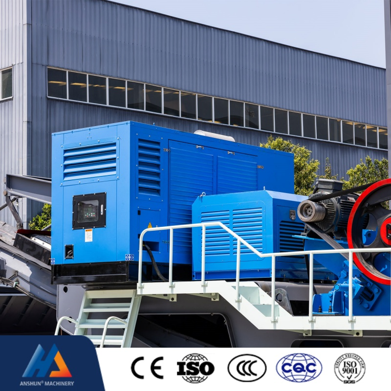 Gold Ore Mining Aggregates Crawler Mobile Crushing Unit Crushing System